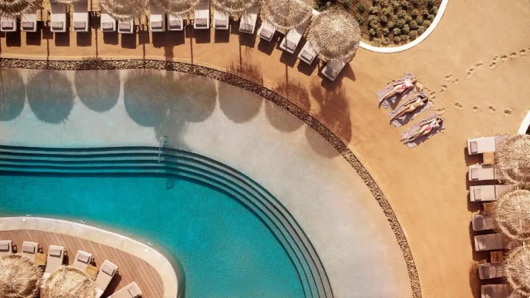 Mitsis Norida Beach Hotel private beach