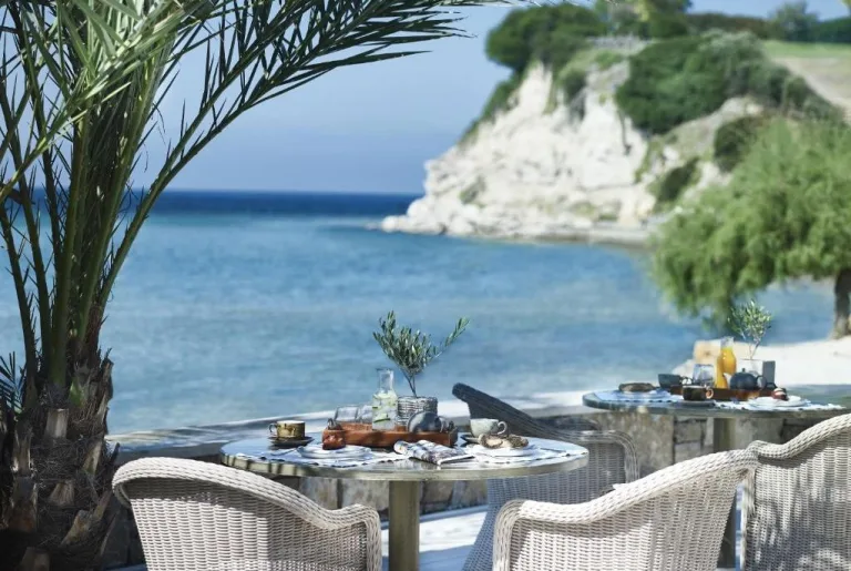 Sani Beach restaurant