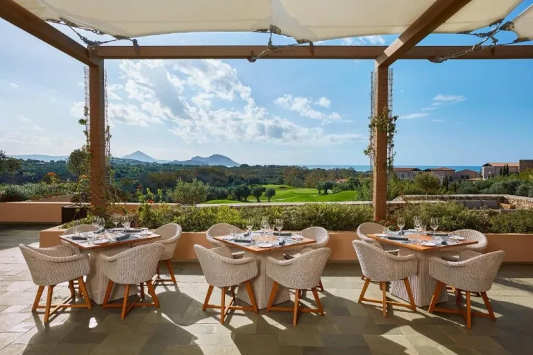 The Westin Resort Costa Navarino dining area