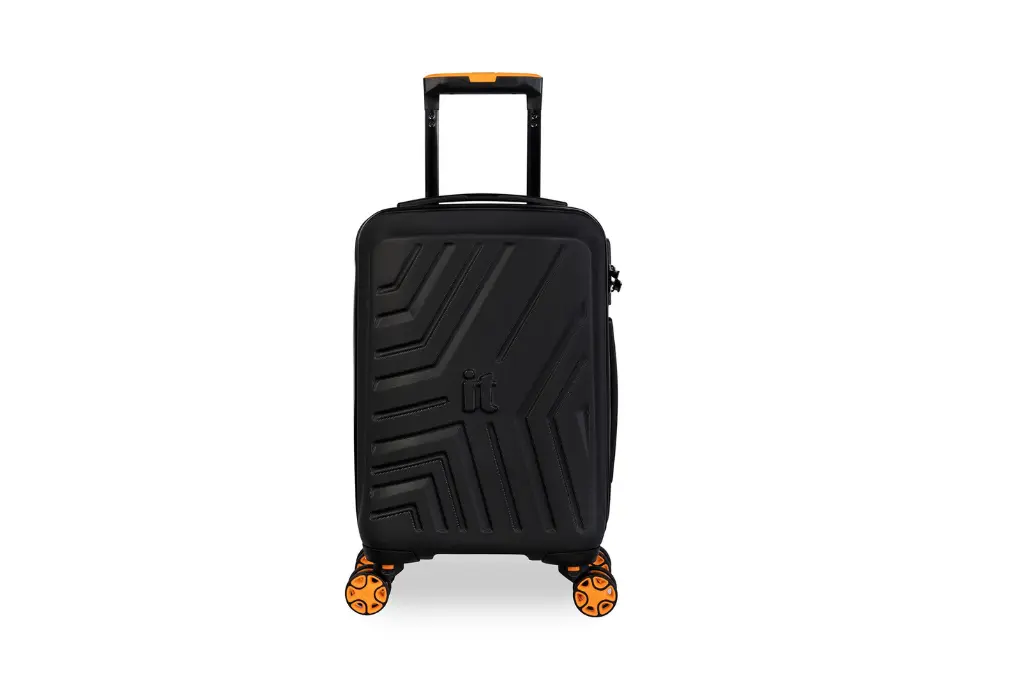 it luggage wheel away convertible black cabin underseat suitcase