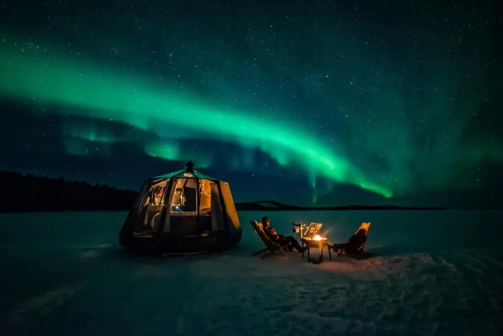 Auoura Igloo Hut Finnish Lapland