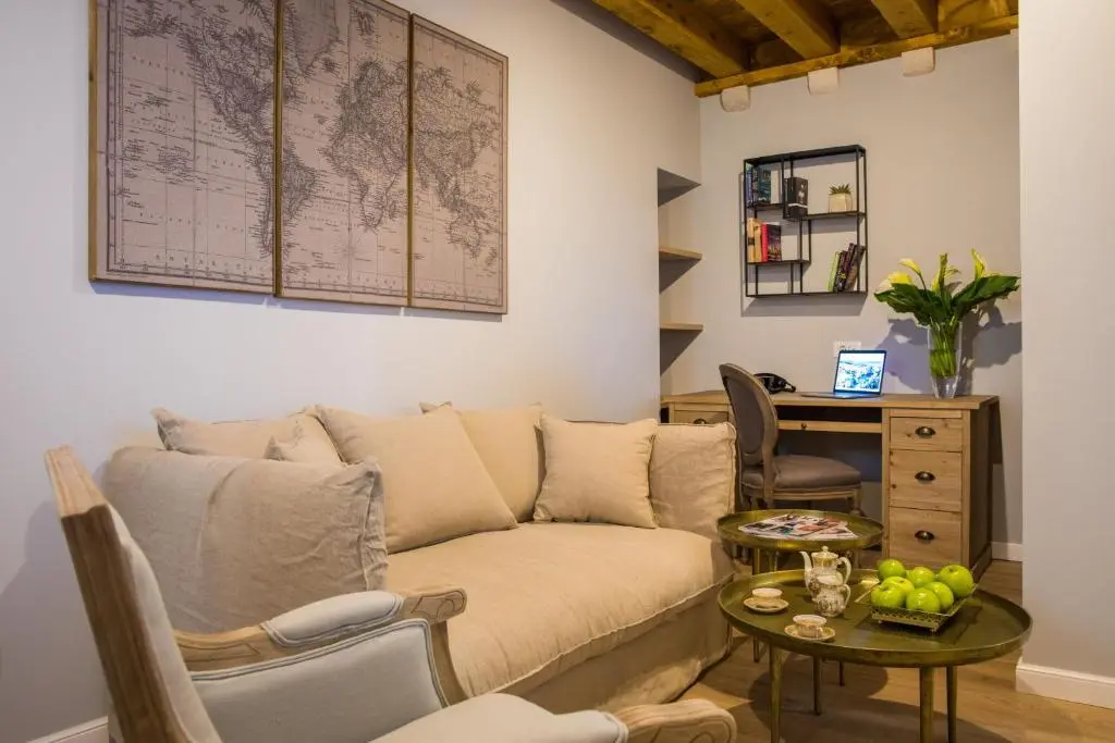 Suite seating area at Palacio Celeste Dubrovnik Croatia