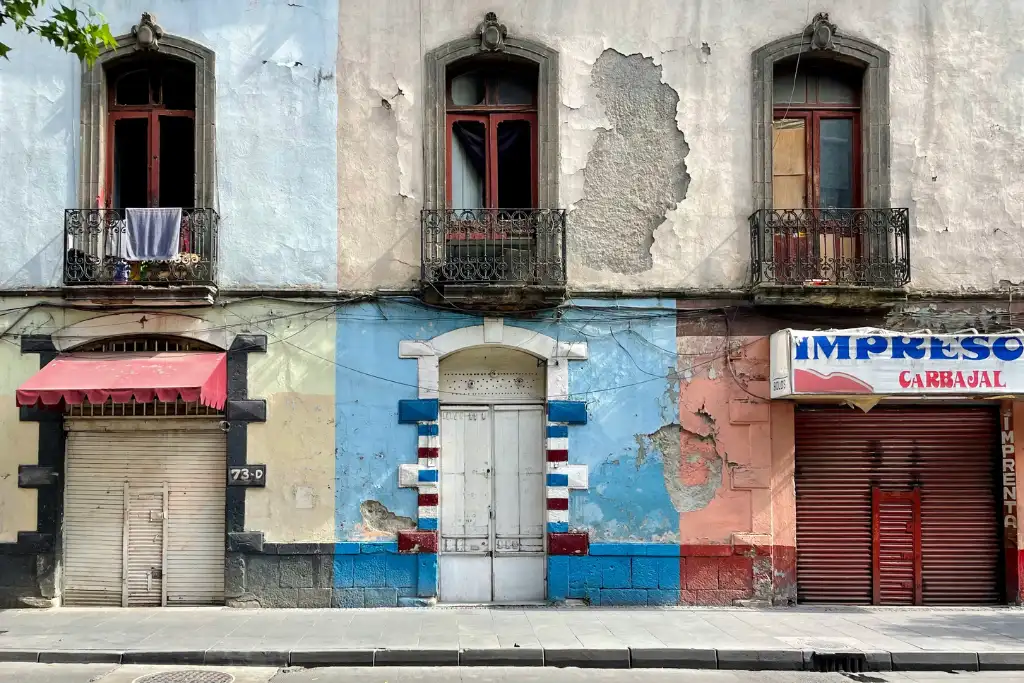 A street in CDMX