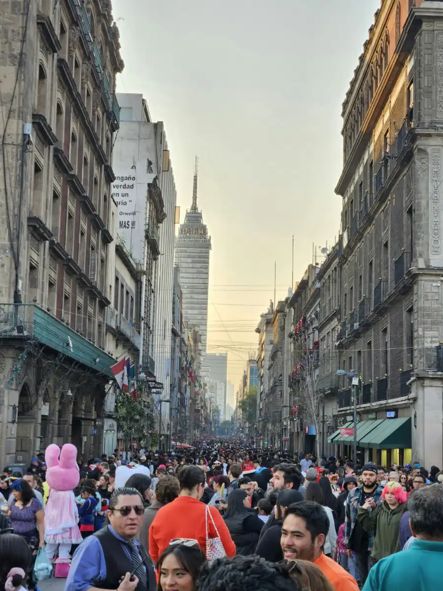 A street in Mexico City