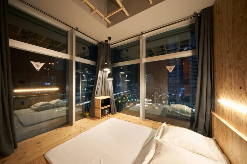 Bedroom at Book and Bed Tokyo