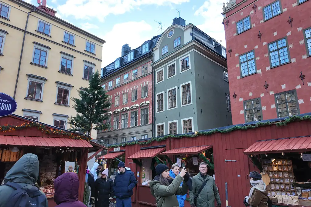 Buildings in Gamla Stan Stockholm Christmas Market Review