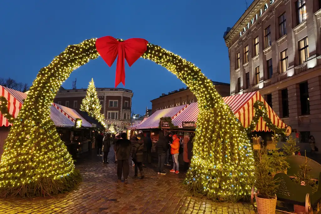 Christmas Market Riga Latvia