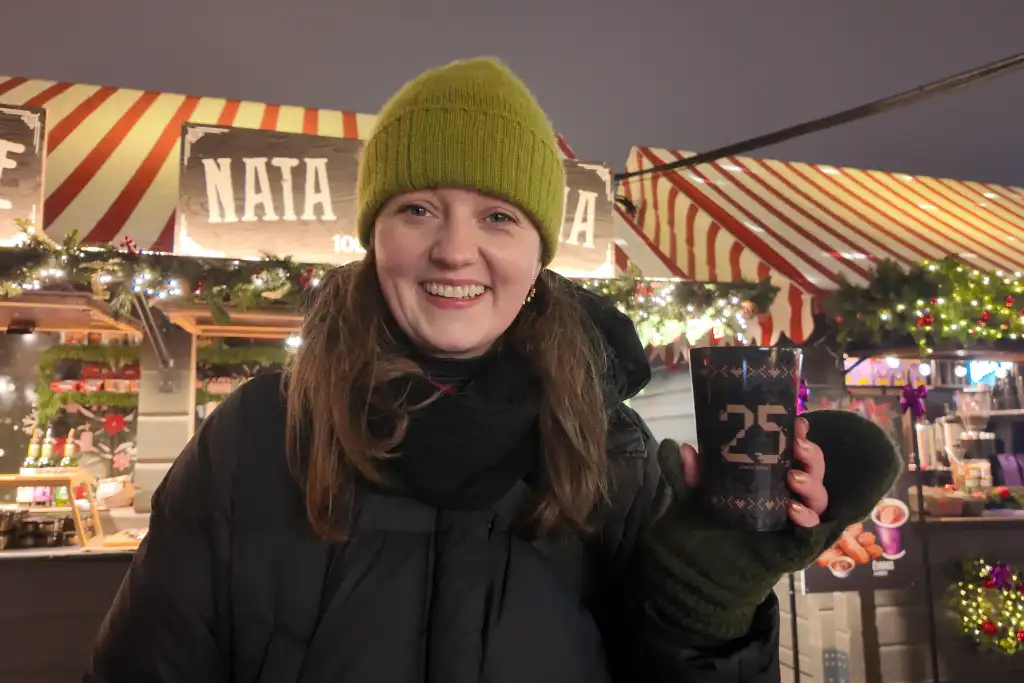 Chelsea at Riga Christmas Market Latvia