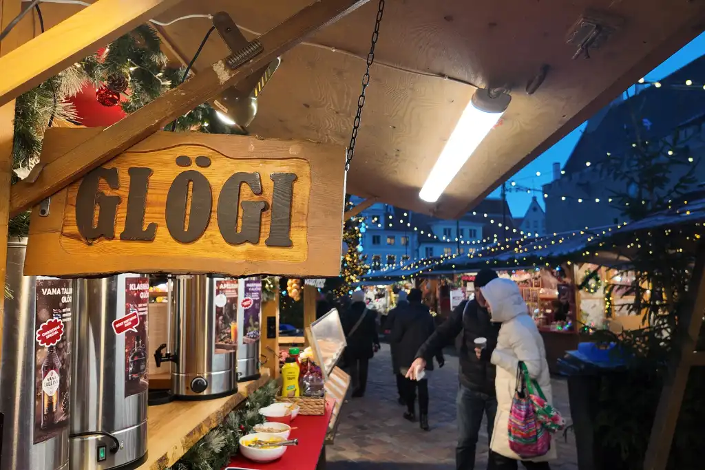 Glogi stall at Tallinn Christmas Market