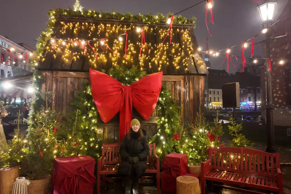 Chelsea at Doma Square Riga Christmas Market