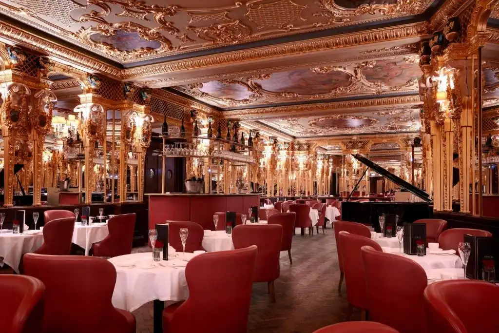 Hotel Cafe Royal dining room Piccadilly Circus London