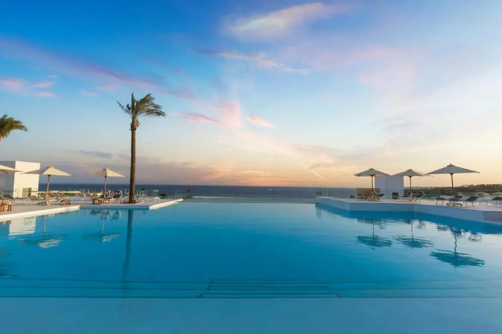 White Hills Resort Sharm El Sheikh Egypt Infinity pool with sea views