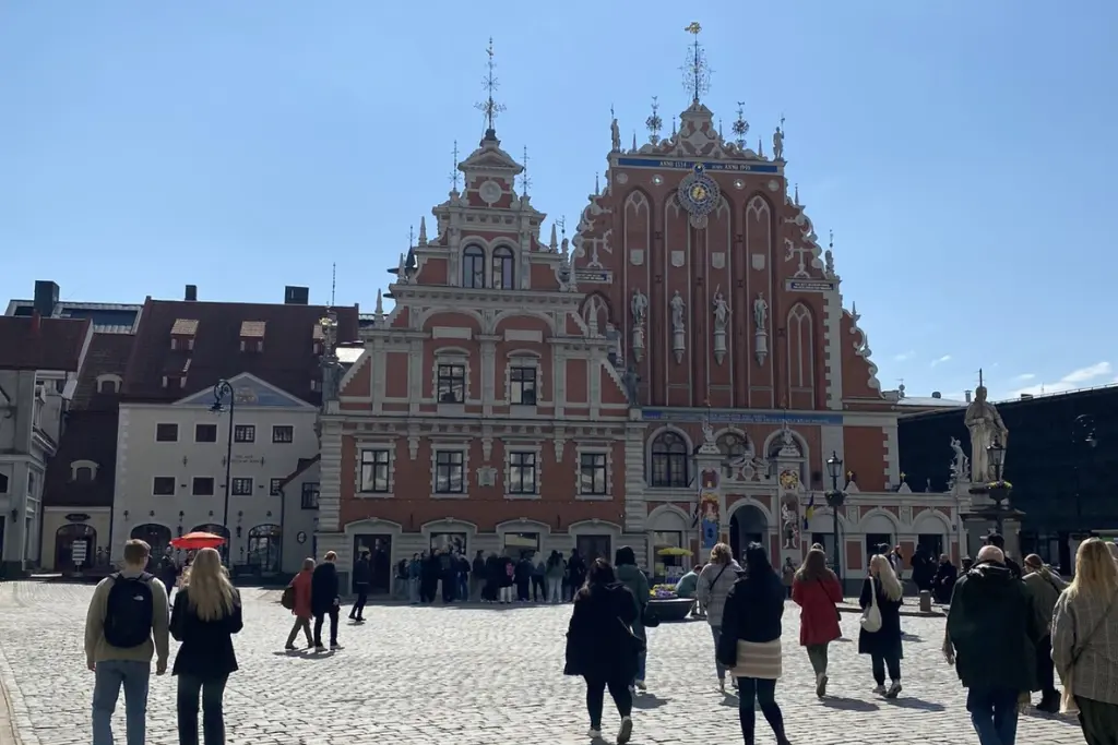 Riga Town Hall Square, Riga Latvia