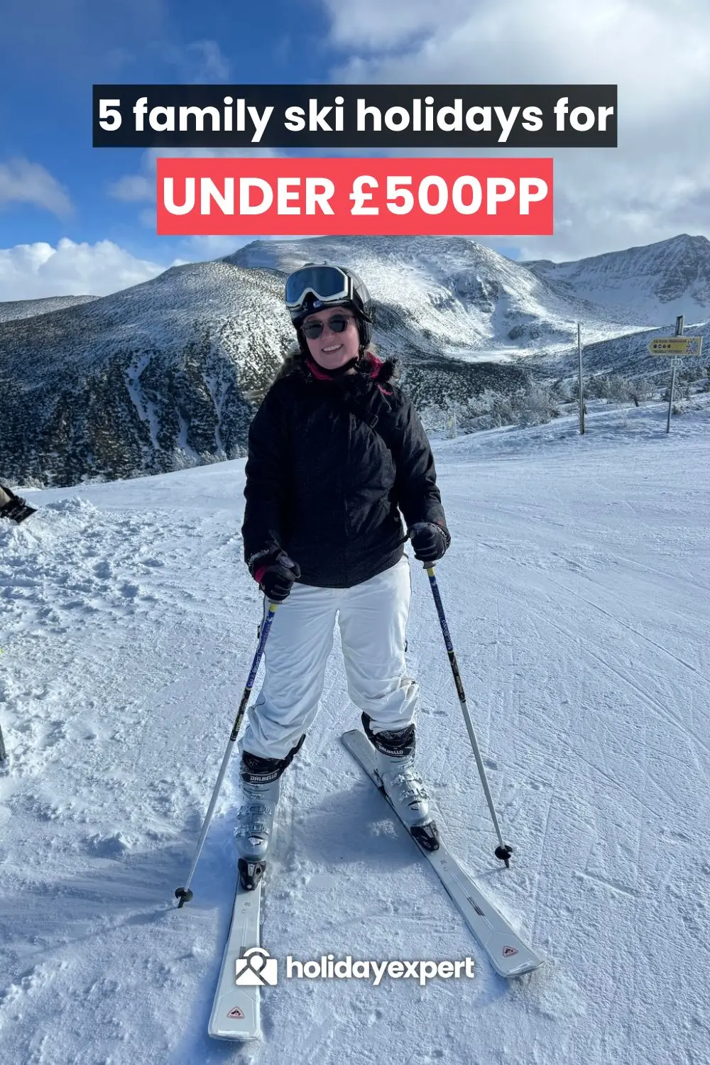 Family ski holidays for under £500pp