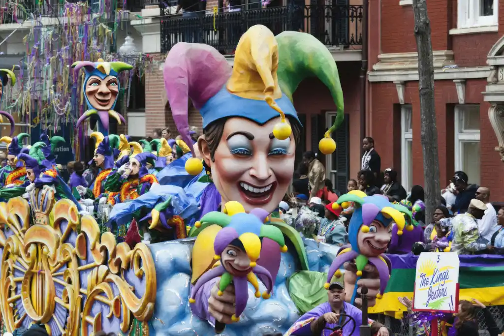 Carnival Parade New Orleans Louisiana USA