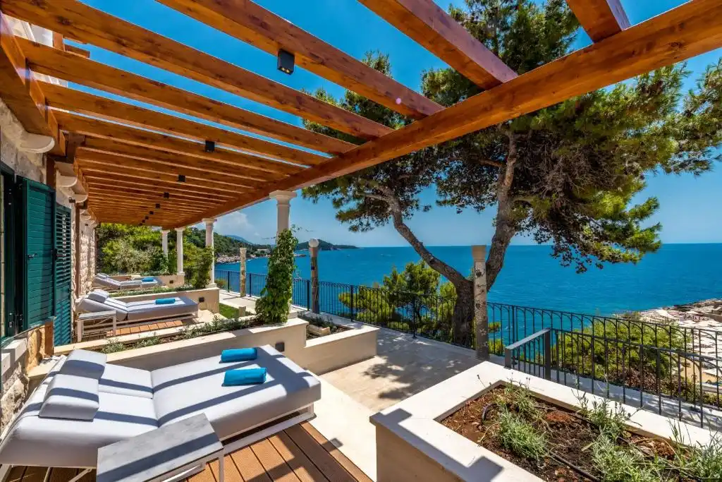 Villa Orabelle Dubrovnik Croatia Superior Room with Sea View and Terrace or Balcony