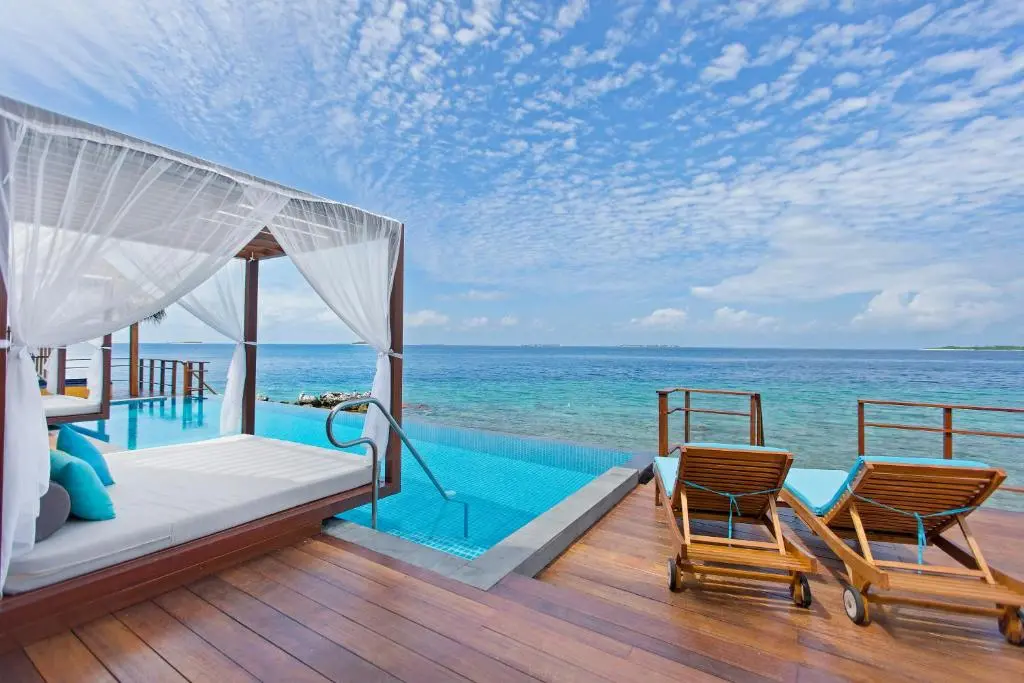 Furaveri Island Resort, Raa Atoll Maldives ocean villa