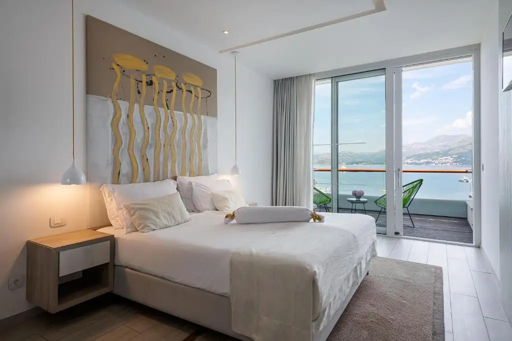 Hotel Cavtat Dubrovnik bedroom