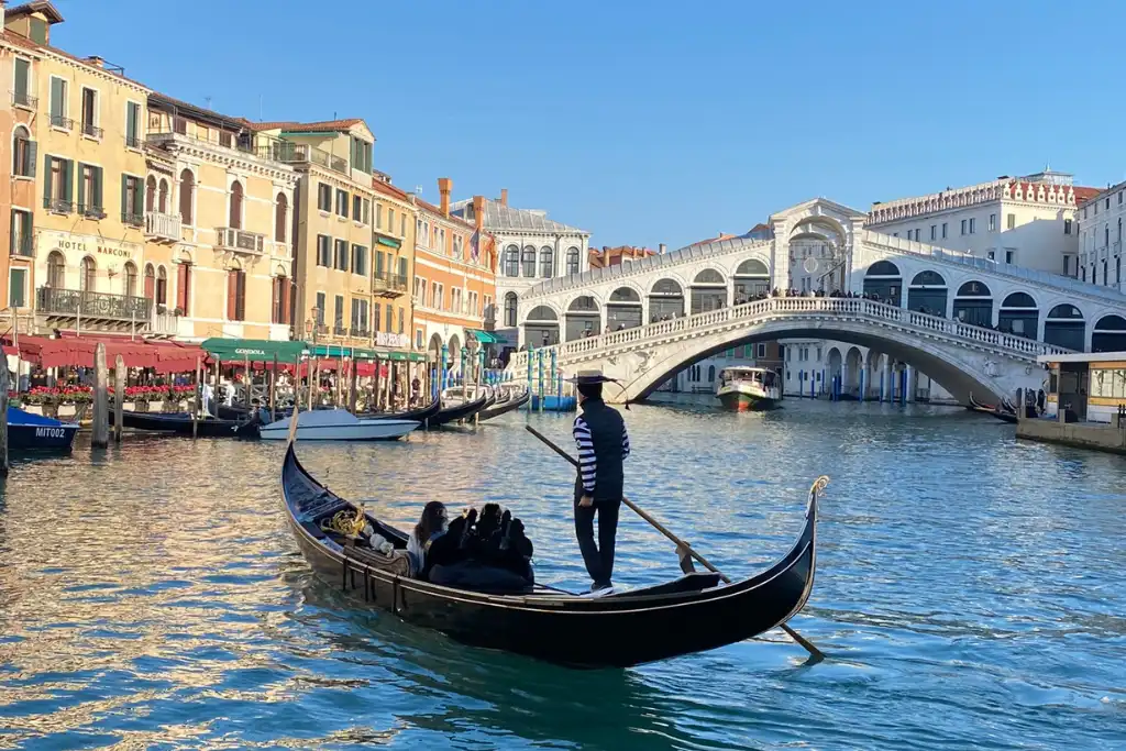 Gondola on the Grand Canal