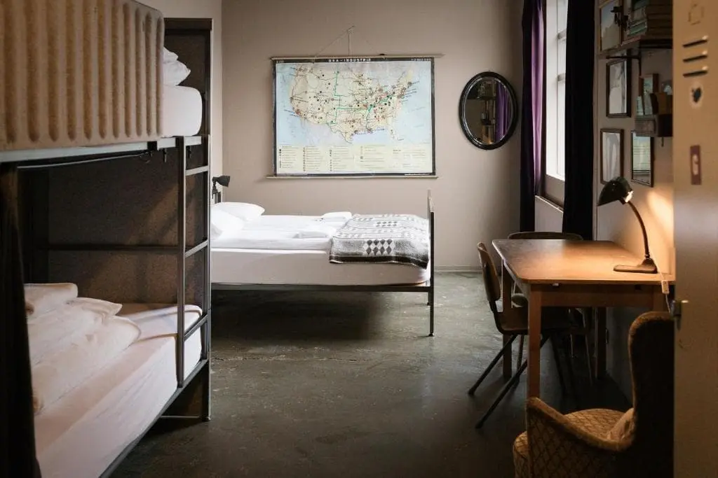 KEX hostel Reykjavik Iceland family room