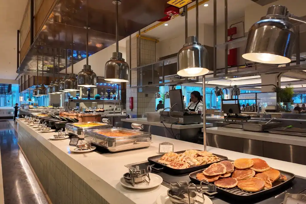 AKKA Antedon Antalya hotel food in the buffet restaurant