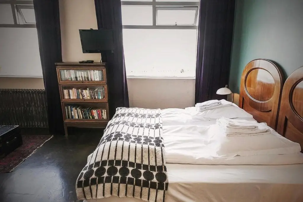 KEX hostel Reykjavik Iceland double room