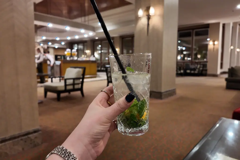 Drink at AKKA Antedon Antalya hotel Turkey
