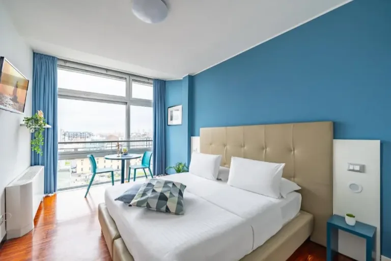 Camplus Lambrate bedroom Milan
