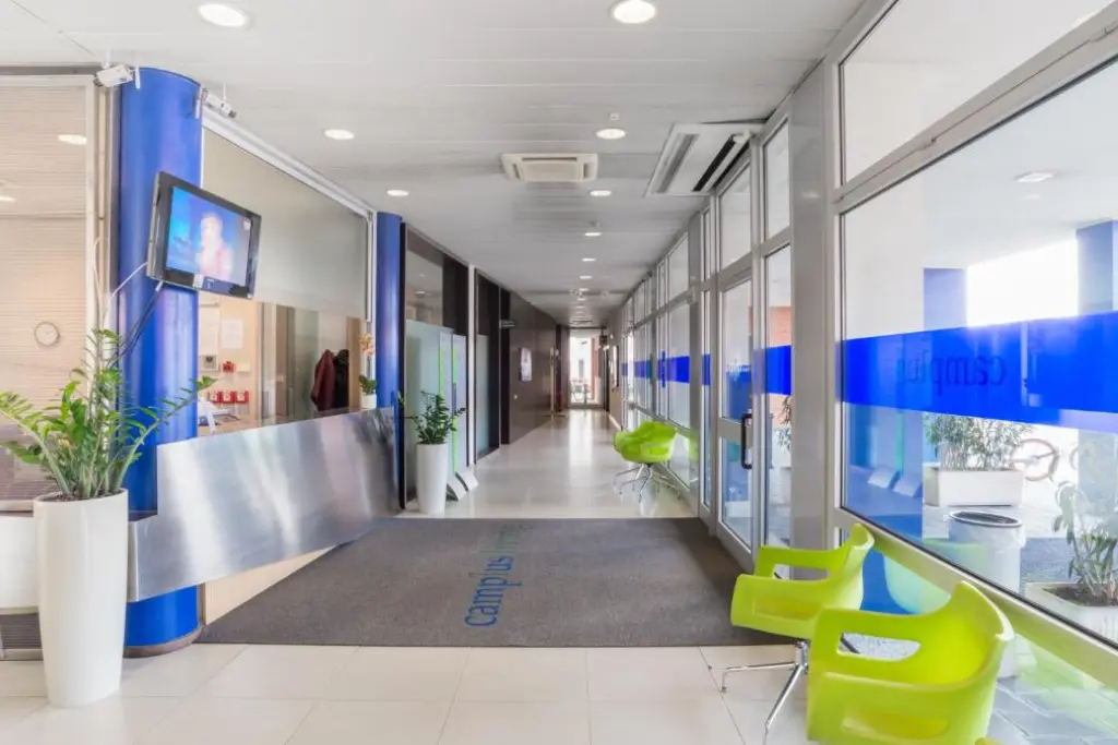 Camplus Lambrate lobby Milan