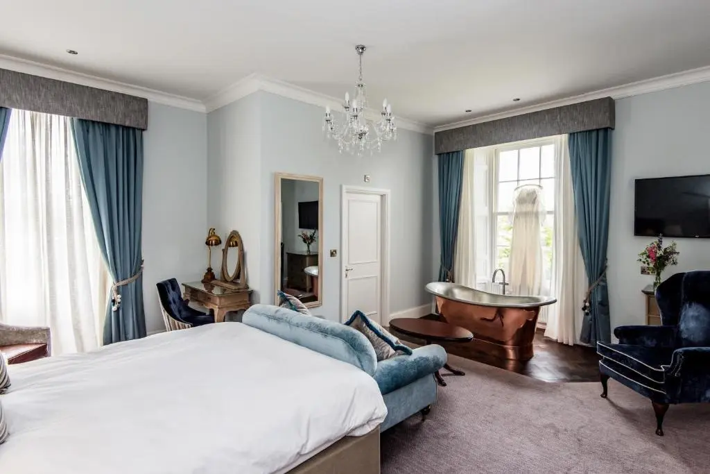 Stratton House hotel and spa room 8 bridal suite