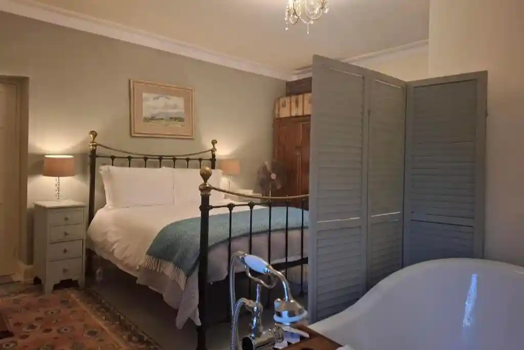 Dromore House Co Antrim deluxe suite with rolltop bath