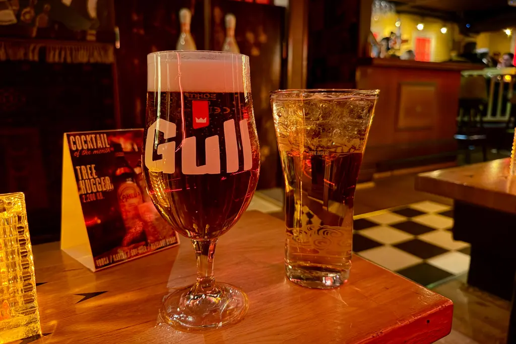Drinks Lebowski Bar Happy Hour Reykjavik Iceland