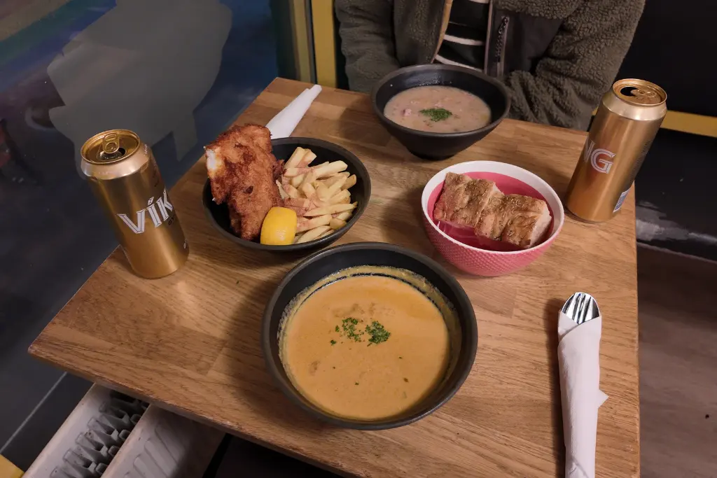 Meal at 101 Reykjavik Street Food with James