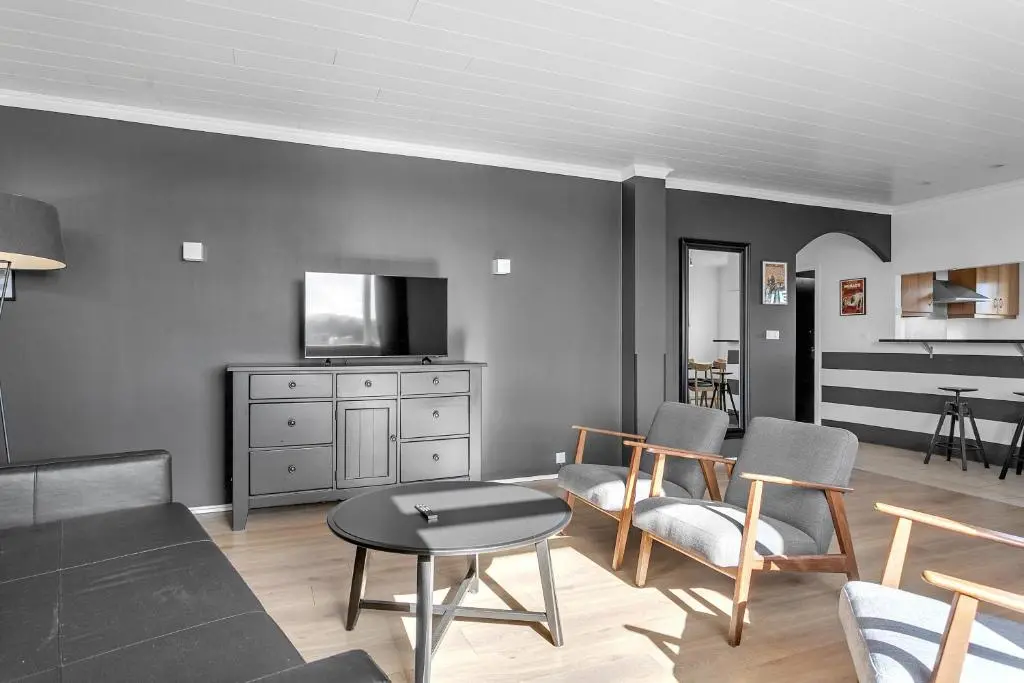 Stay Apartments Bolholt Reykjavik Iceland seating area