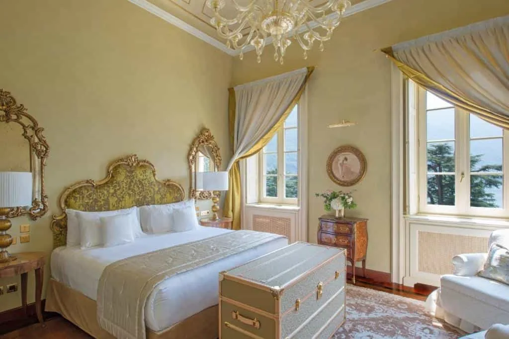 Room at Passalacqua Hotel Moltrasio Lake Como