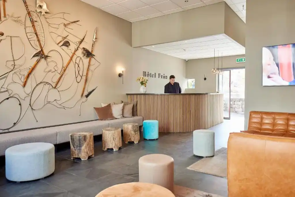 Hotel Fron Reykjavik Iceland reception