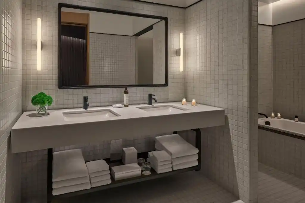 Reykjavik Edition Hotel Iceland bathroom