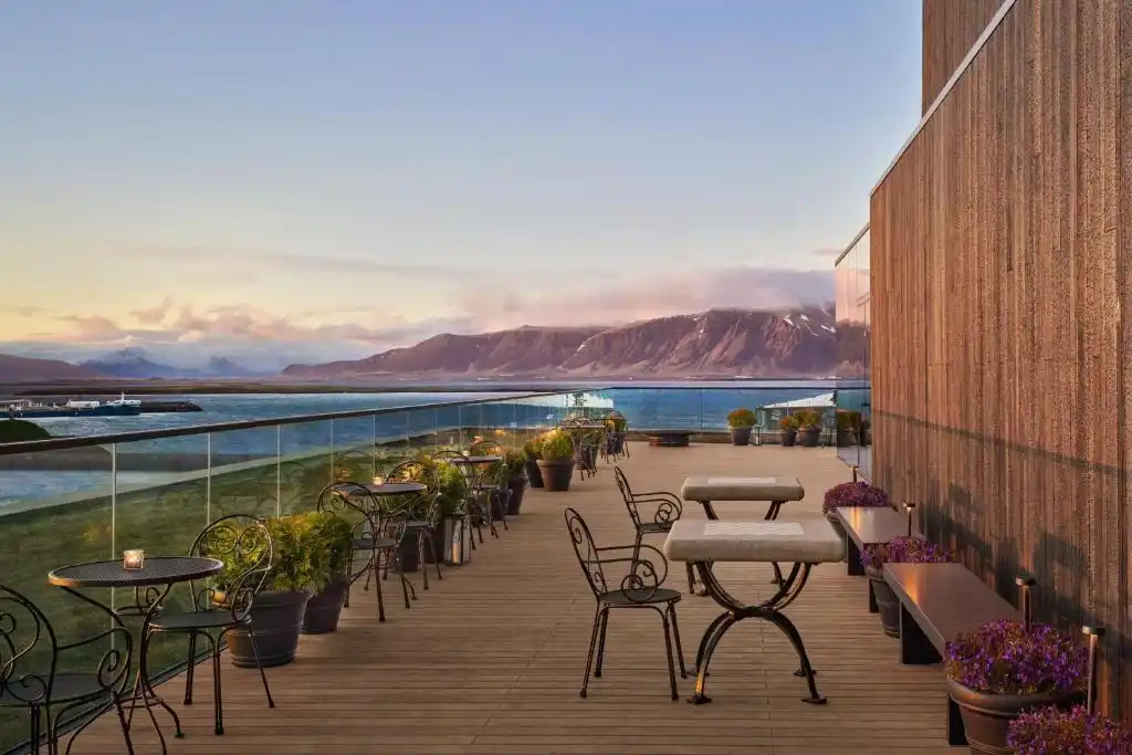 Reykjavik Edition Hotel Iceland terrace