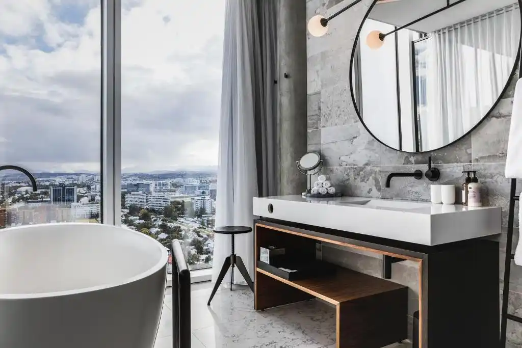 Tower Suites Reykjavik Iceland bathroom