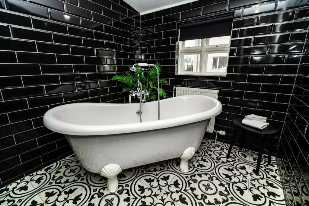 Vintage Apartment Hotel Reykjavik Iceland bathroom