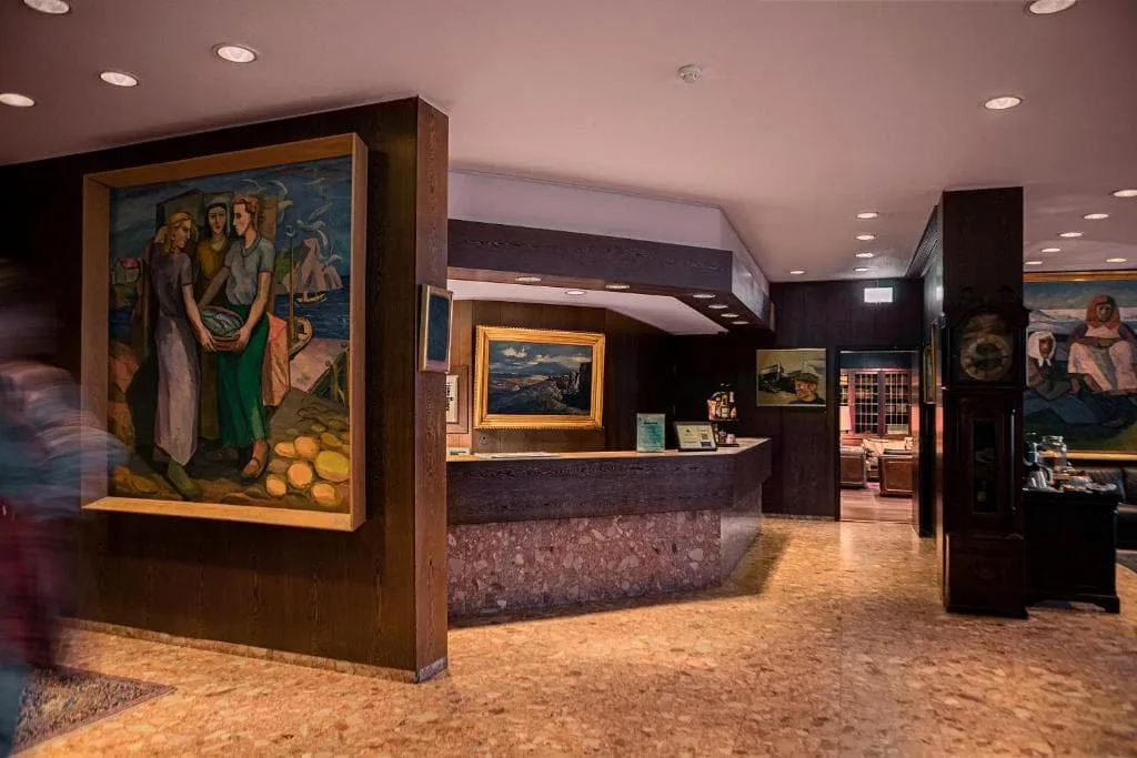 Hotel Holt The Art Hotel Reykjavik Iceland reception