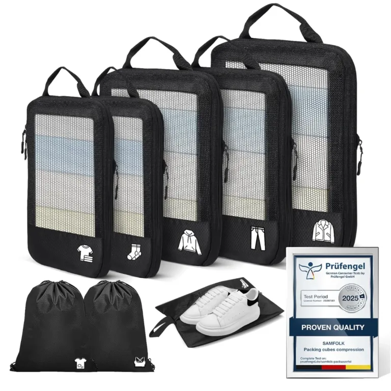 Samfolk compression packing cubes