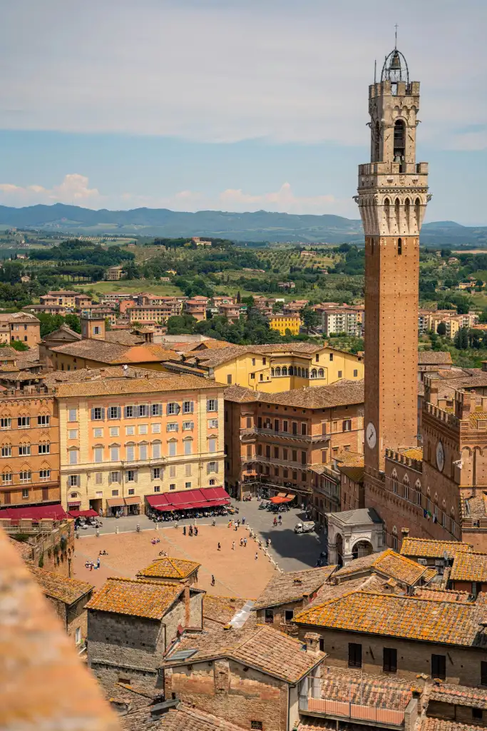 Piazza del Campo, Siena, Toscana