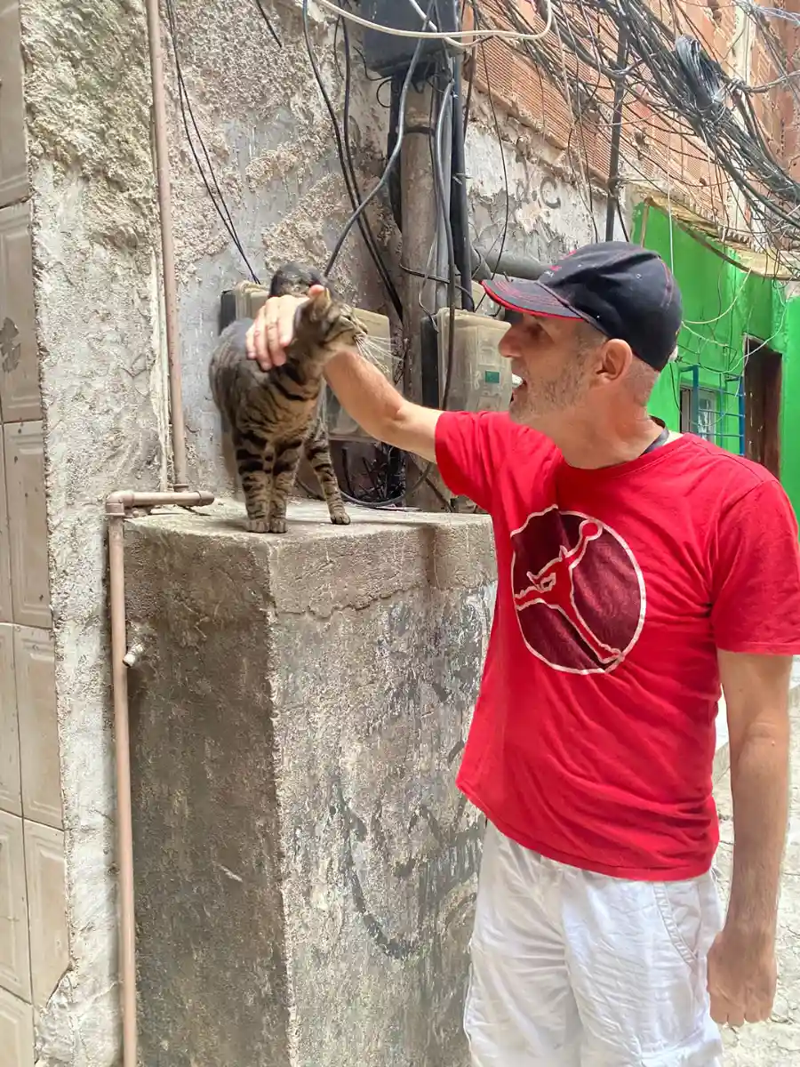 Alberto the tour guide in Rocinha favela