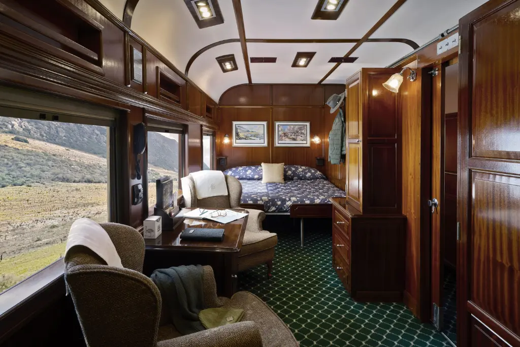 Rovos rail compartment