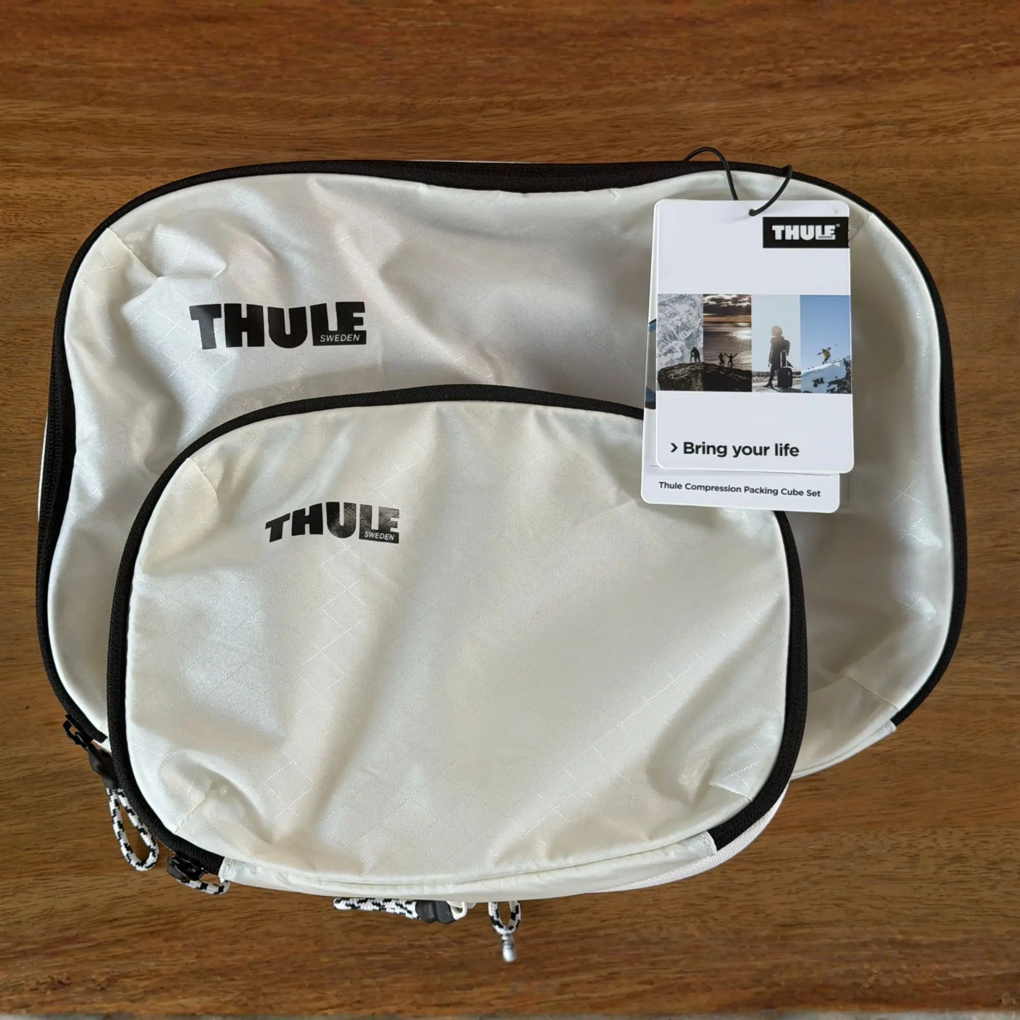 Thule compression packing cubes