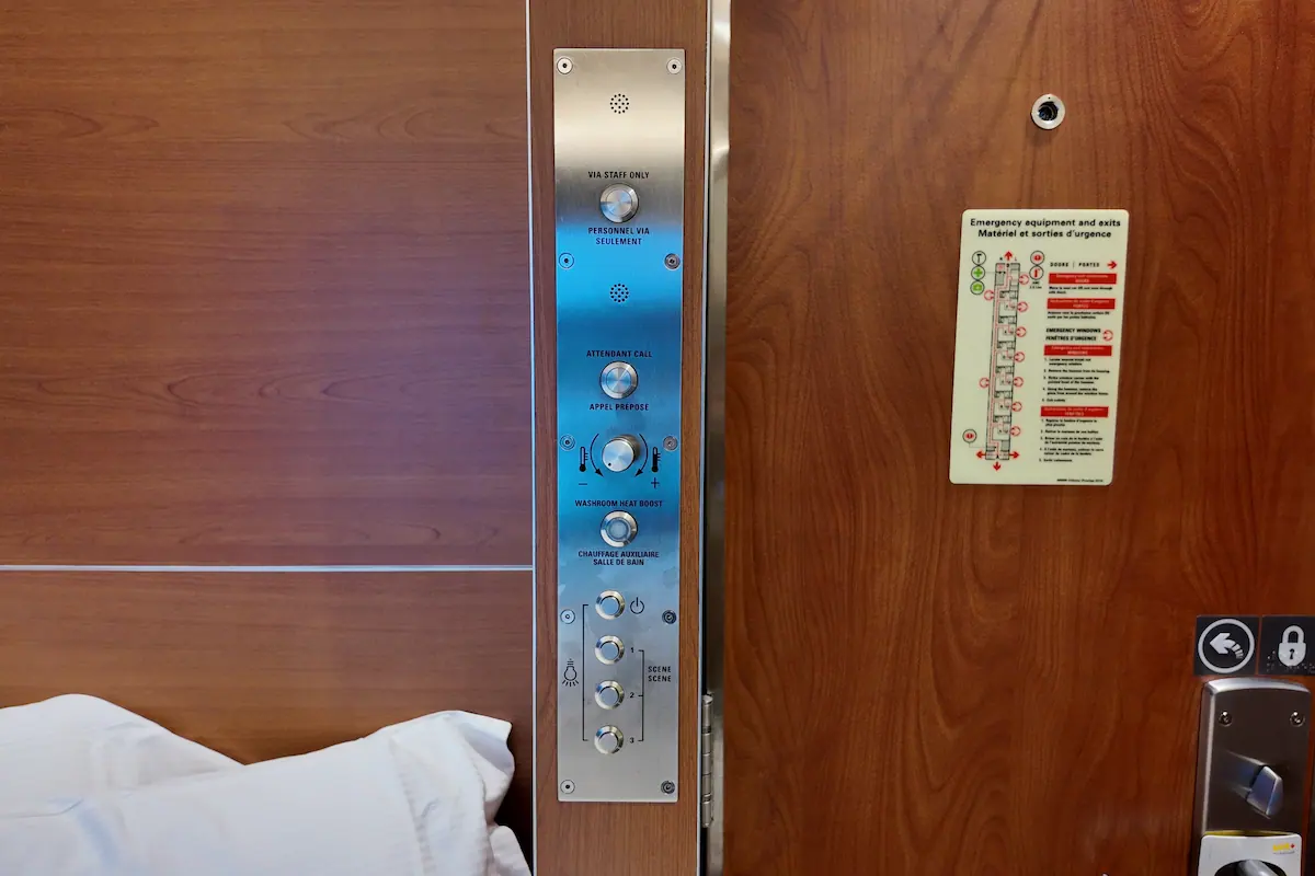The Canadian Prestige Room Control Panel