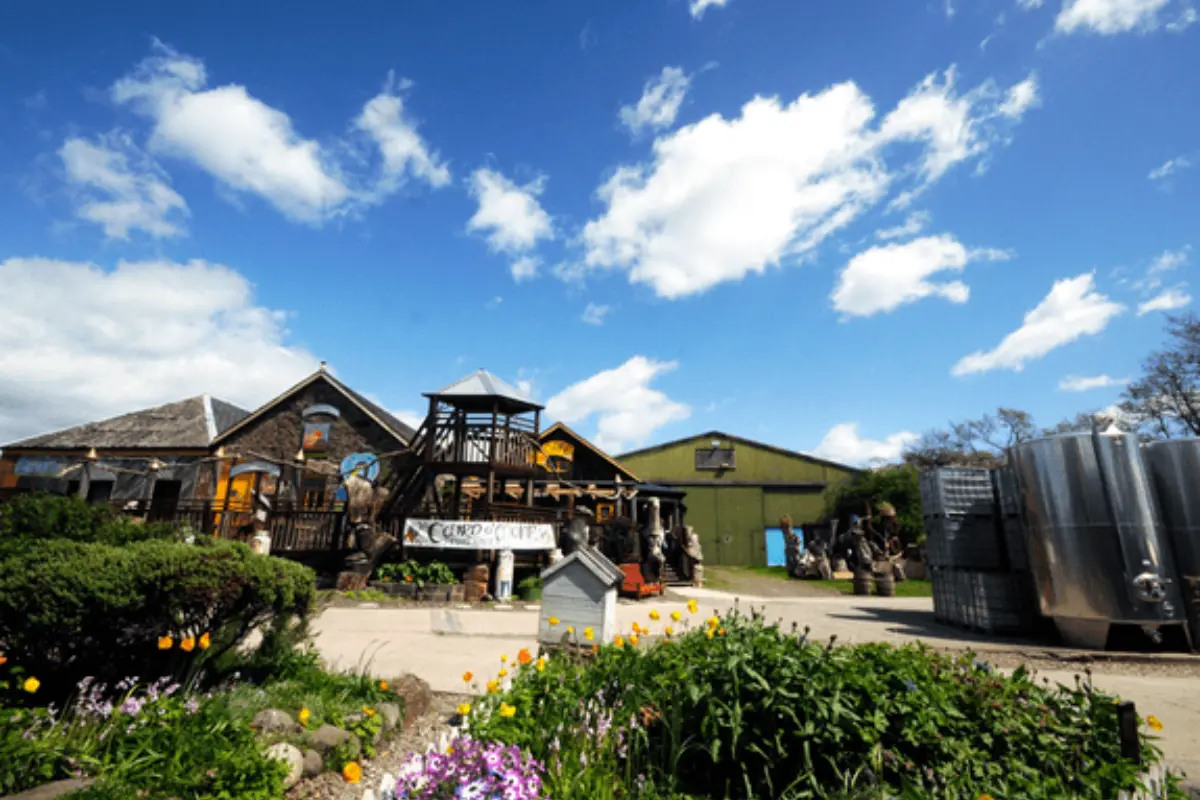 Cairn O Mohr winery, Perth, Scotland