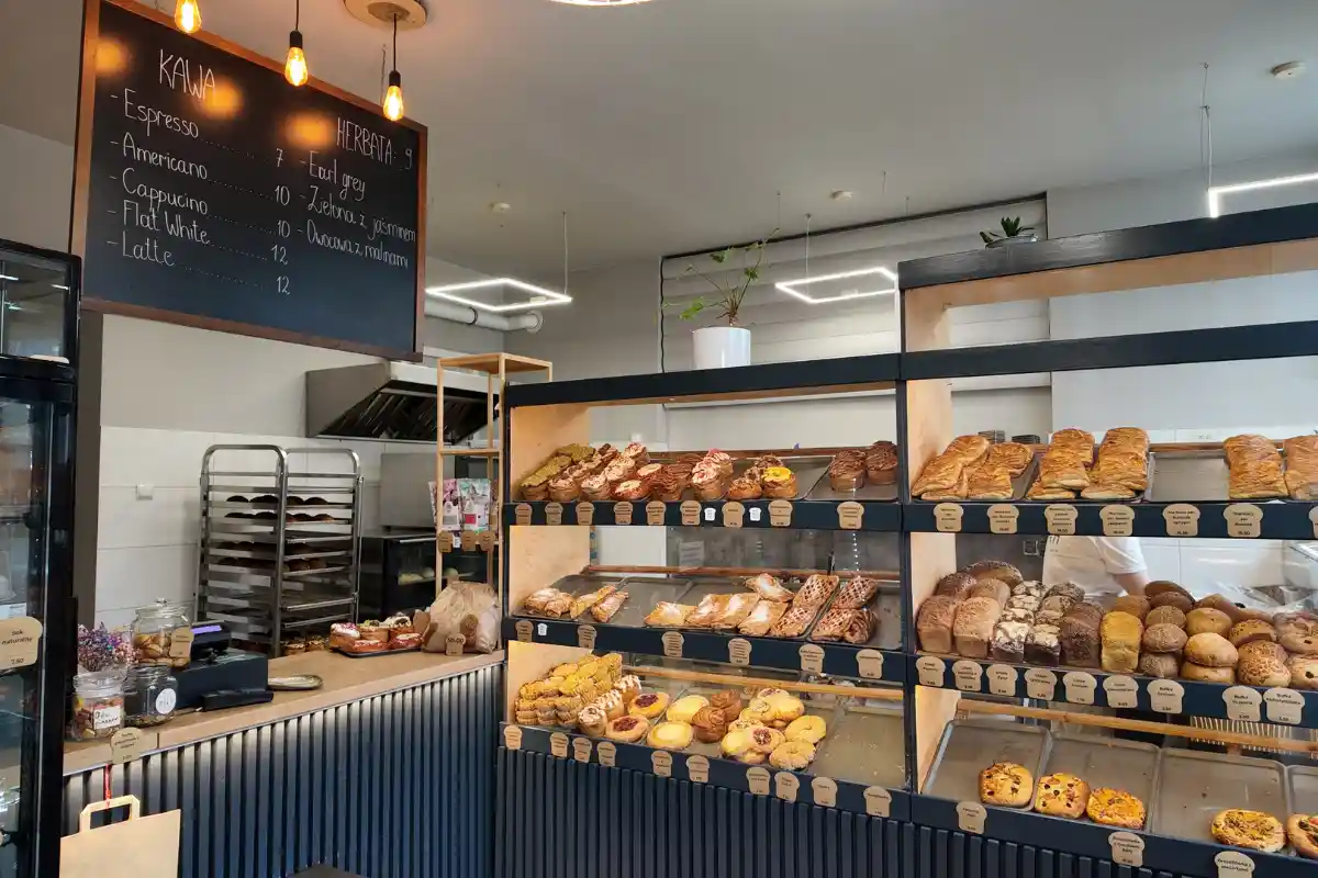 Maka bakery Lodz, Poland