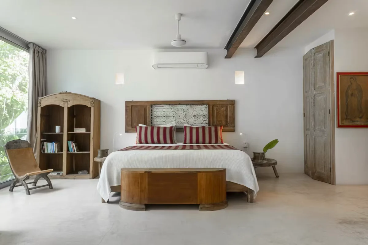 Plum Guide Example Tulum Townhouse Bedroom